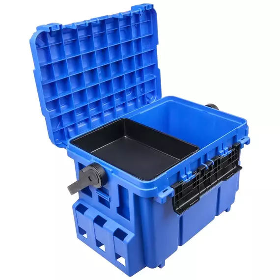Ящик Meiho Bucket Mouth BM-7000 475*335*320mm к:blue, фото , изображение 2
